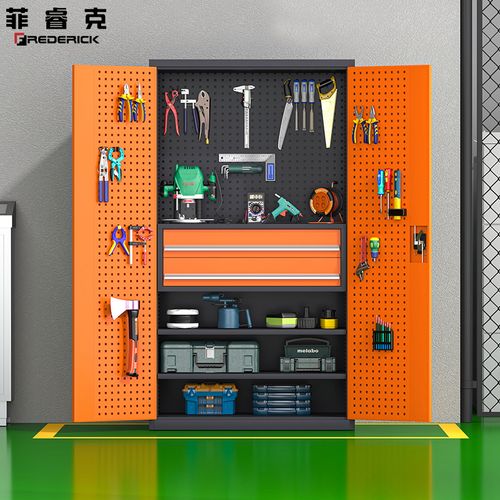 菲睿克 加厚重型工具柜工厂五金收纳柜汽修车间储物柜带锁多功能抽屉